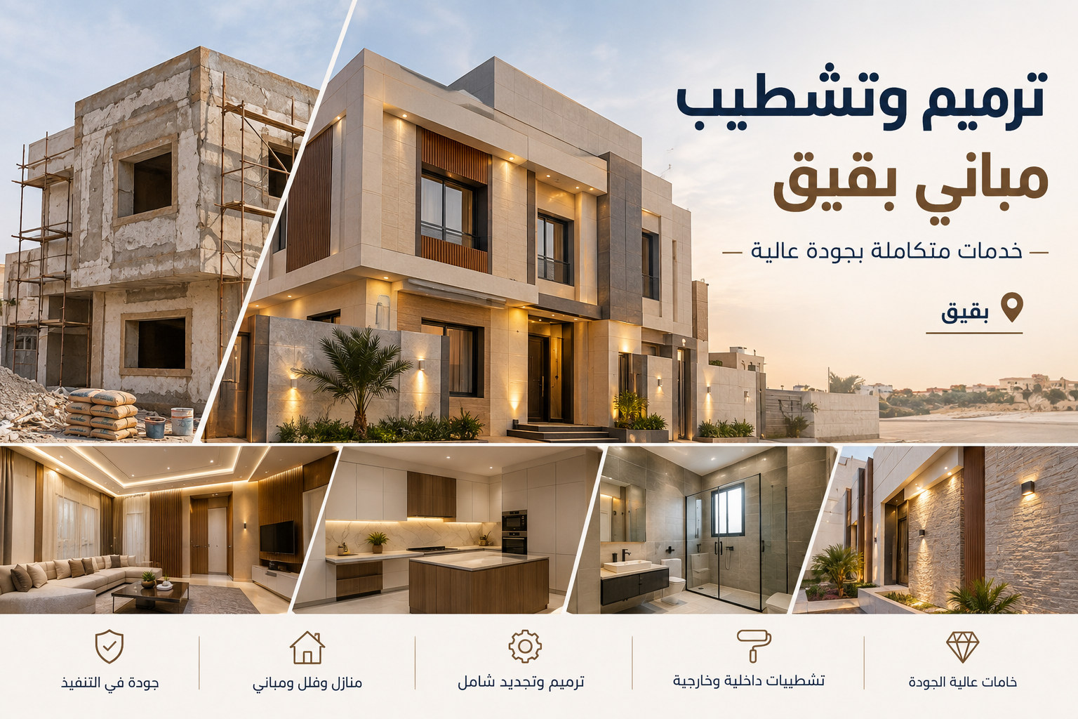 ق تُعد أعمال ترميم وتشطيب المباني في بقيق من الخدمات المهمة للحفاظ على العقارات وتحسين مظهرها وإطالة عمرها. ومع مرور السنوات قد تظهر بعض…